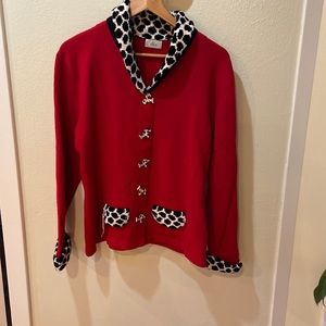 Red Cardigan